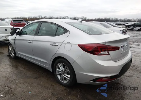 2019 Hyundai Elantra Sel z USA, uszkodzony, nr VIN 5NPD84LF3KH478047